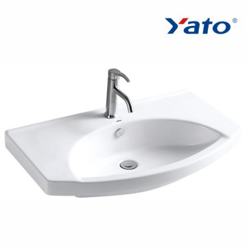 Wholesale bath supplies types of lavatory hand wash basin price YB-049 YATO